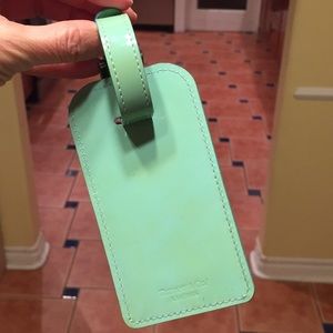 Tiffany & Co. Leather Luggage Tag